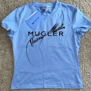 Mugler x H&M - printed fitted top